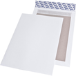 Versandtasche ohne Fenster mit Papprückwand B4 250x353mm mit Haftklebung 120g weiß (PACK=100 STÜCK) Produktbild