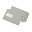 Versandtasche mit Fenster C5 162x229mm selbstklebend 80g grau Recycling (PACK=500 STÜCK) Produktbild