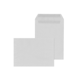 Versandtasche ohne Fenster C5 162x229mm selbstklebend 80g grau Recycling Blauer Engel (PACK=500 STÜCK) Produktbild