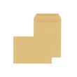 Versandtasche ohne Fenster B5 176x250mm selbstklebend 90g braun Natron Recyclingmaterial (KTN=500 STÜCK) Produktbild