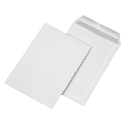 Versandtasche ohne Fenster C4 229x324mm selbstklebend 90g weiß mit grauem Innendruck (PACK=250 STÜCK) Produktbild Additional View 3 L