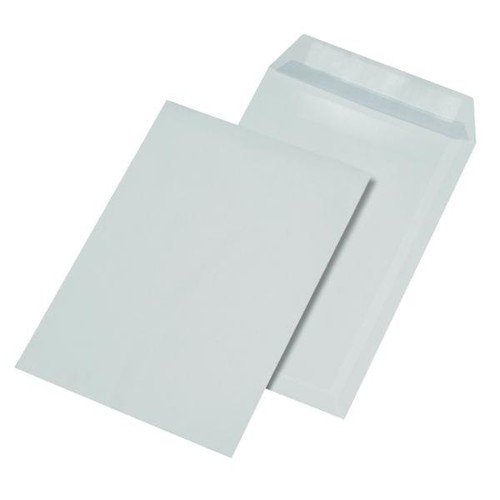 Versandtasche ohne Fenster C4 229x324mm selbstklebend 90g weiß mit grauem Innendruck (PACK=250 STÜCK) Produktbild Additional View 7 L