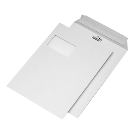 Versandtasche SECURITEX mit Fenster C4 229x324mm mit Haftklebung 130g weiß (PACK=100 STÜCK) Produktbild