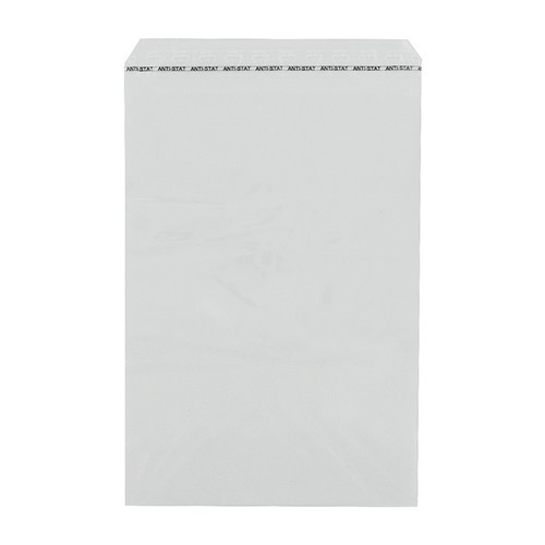 LDPE Adhäsionsverschlussbeutel transparent/165 x 220 + 30mm Klappe/ 70µ (KTN=1000 STÜCK) Produktbild Front View L