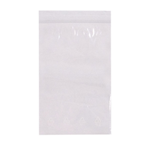 LDPE Druckverschlussbeutel transparent 50 x 80mm / 50µ (KTN=1000 STÜCK) Produktbild Front View L