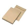 Faltentasche ohne Fenster C4 229x324x20mm mit Haftklebung 120g braun Natron (PACK=250 STÜCK) Produktbild
