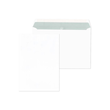 Kuvertierhülle ohne Fenster B4 250x353mm innenliegende Seitenklappe 120g weiß Offset (PACK=250 STÜCK) Produktbild