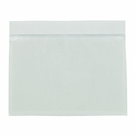 LDPE Begleitpapiertasche transparent C6 175 x 138mm / ohne Druck mit Repetierverschluss (PACK=1000 STÜCK) Produktbild