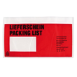LDPE Begleitpapiertasche DL 240 x 138mm / Lieferschein mit Rezyclat (PACK=1000 STÜCK) Produktbild