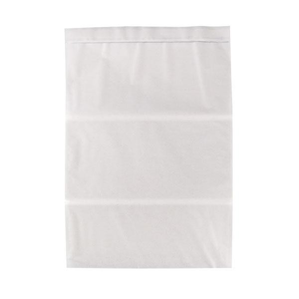 LDPE Begleitpapiertasche transparent C4 230 x 330mm / Öffnung Schmalseite Repetierverschluss/ohne Druck/Rezyclat (PACK=500 STÜCK) Produktbild