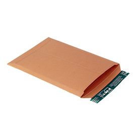 Vollpappe Versandtasche A4+ braun / IM: 237 x 342 x -30mm AM: 248 x 350 x -32mm Produktbild
