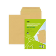 Versandtasche ohne Fenster C4 229x324mm nassklebend 90g braun Natron Recyclingmaterial (PACK=100 STÜCK) Produktbild