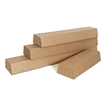 Wellpappe Trapez Versandverpackung braun A2 / IM: 430 x 145/108 x 75mm AM: 440 x 158/115 x 82mm Produktbild Additional View 3 S