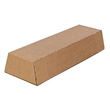 Wellpappe Trapez Versandverpackung braun A2 / IM: 430 x 145/108 x 75mm AM: 440 x 158/115 x 82mm Produktbild Additional View 1 S