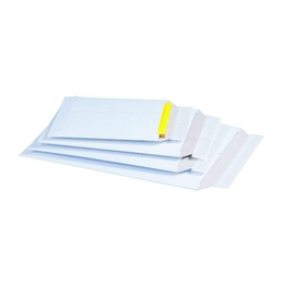Vollpappe Versandtasche weiß / IM: 235 x 308 x 30mm AM: 240 x 315 x 32mm Produktbild