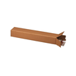 Wellpappe PLAN-BOX Universalhülse braun A1+ / IM: 715 x 105 x 105mm AM: 722 x 110 x 110mm Produktbild