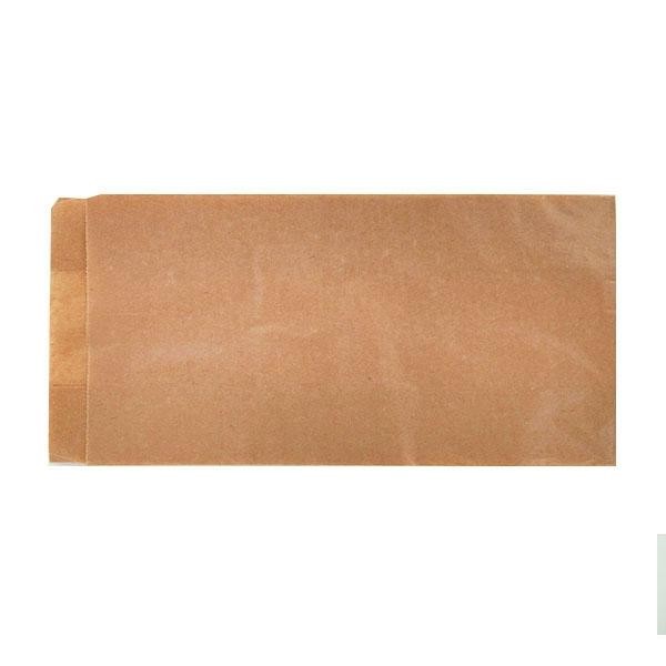 Faltenbeutel ohne Druck Norm 2,5 14+8x28cm 35g Umweltkraft braun (PACK=1000 STÜCK) Produktbild Additional View 1 XL