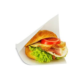 Snackbeutel Kraftpapier unbedruckt 16x16cm weiß (KTN=2000 STÜCK) Produktbild