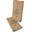 Faltenbeutel natürlich lecker braun Recyclingpapier 35g 12x5x28cm (PACK=1000 STÜCK) Produktbild Additional View 1 S
