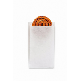 Faltenbeutel ohne Druck Norm 3 14x8x32cm 40g Pergament weiß (PACK=1000 STÜCK) Produktbild
