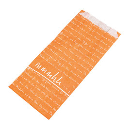 Faltenbeutel mmmhh 14x6x28cm FV3 35g orange (PACK=1000 STÜCK) Produktbild