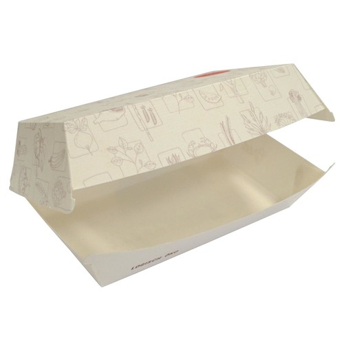 Mealbox 1 mit Clamshell Deckel Greet 175x88x75mm rechteckig weiß (KTN=400 STÜCK) Produktbild Additional View 1 L