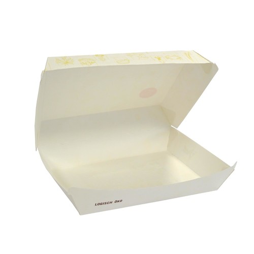 Mealbox 4 mit Clamshell Deckel XXL Greet 200x150x75mm / weiß (KTN=250 STÜCK) Produktbild Additional View 1 L
