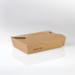 Mealbox mit Deckel Greet Leo 2 1370ml / 215x160x50mm / braun (KTN=200 STÜCK) Produktbild
