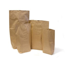 Bodenbeutel 20x29cm 1,5kg 60g 1-fach braun gefädelt (PACK=1000 STÜCK) Produktbild