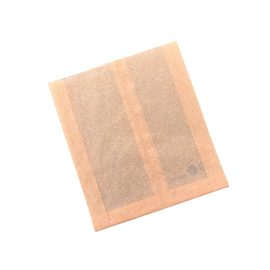 Sandwichtasche Ovenbag / braun / 17+4x20,5cm / Papier 41g/m² (KTN=500 STÜCK) Produktbild