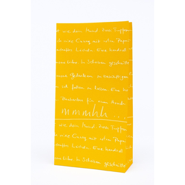 Warmhaltebeutel mmmhh M 15+5x30cm / PP-beschichtet / gelb (KTN=250 STÜCK) Produktbild