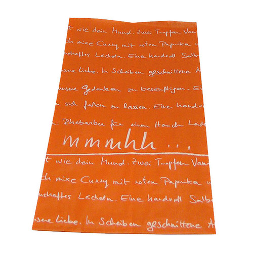 Warmhaltebeutel mmmhh L 18+7x36cm / PP-beschichtet / orange (KTN=250 STÜCK) Produktbild Additional View 1 L