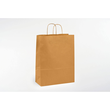 Papiertragetaschen Toptwist 24x11x31cm 100g Kraftpapier braun natur Papierkordel (KTN=150 STÜCK) Produktbild