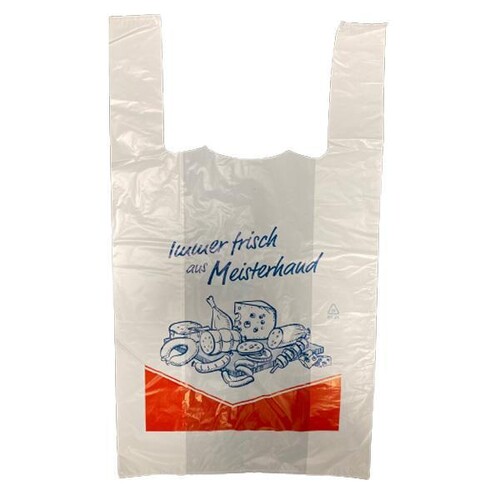 Hemdchentasche 27x14x47cm HDPE 14µ weiß Immer Frisch aus Meisterhand (KTN=2000 STÜCK) Produktbild Additional View 1 L