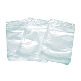 HDPE Seitenfaltenbeutel / 20+8x32+3cm 13my / transparent / geblockt (KTN=2500 STÜCK) Produktbild