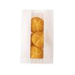Sichtstreifenfaltenbeutel ohne Druck 16x8x32cm 35g Kraft weiß (KTN=1000 STÜCK) Produktbild