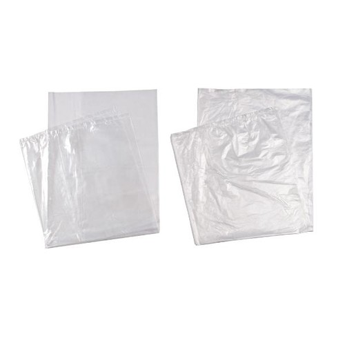 MDPE Seitenfaltensack transparent 600 + 390 x 740mm / 13µ (KTN=600 STÜCK) Produktbild Additional View 1 L