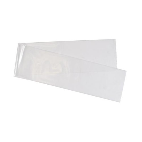 LDPE Flachbeutel transparent 150 x 1000mm / 100µ mit Bodennaht (KTN=1000 STÜCK) Produktbild Front View L
