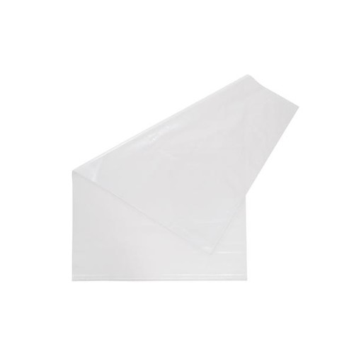 LDPE Flachbeutel transparent 500 x 800mm / 50µ (KTN=250 STÜCK) Produktbild Front View L