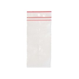 LDPE Druckverschlussbeutel transparent 60 x 120mm / 60µ / MINIGRIP (KTN=1000 STÜCK) Produktbild