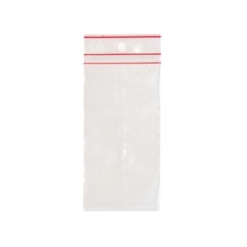 LDPE Druckverschlussbeutel transparent 60 x 120mm / 60µ / MINIGRIP (KTN=1000 STÜCK) Produktbild