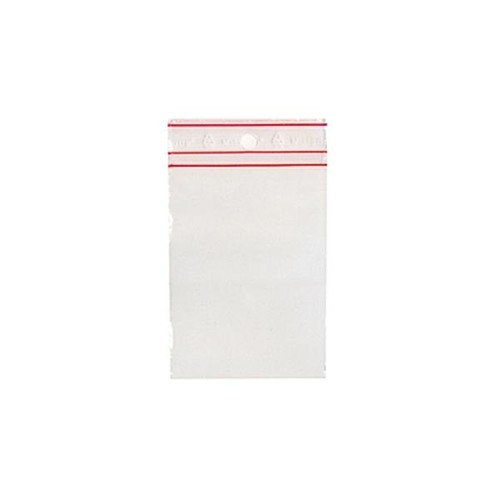 LDPE Druckverschlussbeutel transparent 70 x 100mm / 60µ / MINIGRIP (KTN=1000 STÜCK) Produktbild