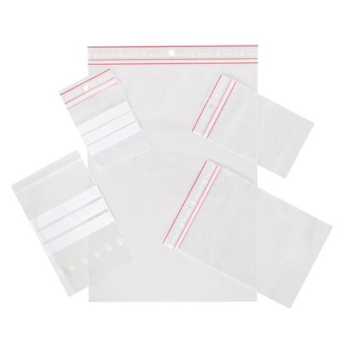 LDPE Druckverschlussbeutel transparent 250 x 350mm / 60µ / MINIGRIP (KTN=1000 STÜCK) Produktbild Additional View 4 L