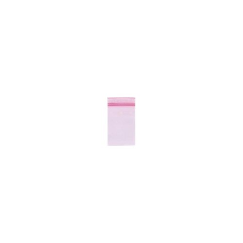 LDPE Druckverschlussbeutel rosa 80 x 120mm / 80µ / MINIGRIP/antistatisch (KTN=1000 STÜCK) Produktbild Additional View 1 L