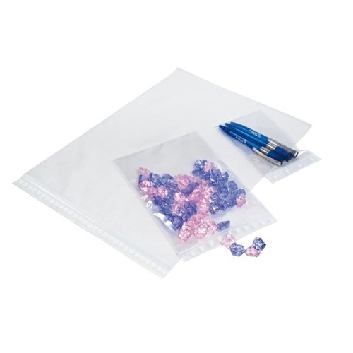 LDPE Druckverschlussbeutel transparent 100 x 150mm / 90µ (KTN=1000 STÜCK) Produktbild Additional View 2 L
