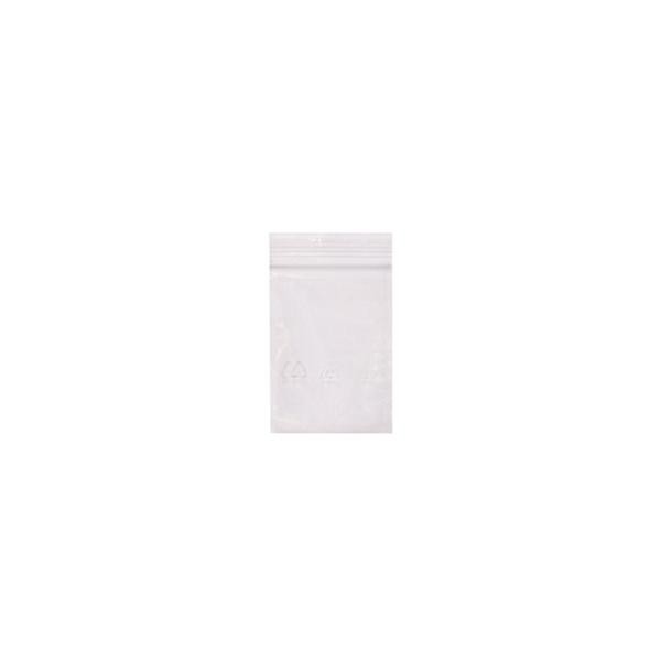LDPE Druckverschlussbeutel transparent 60 x 80mm / 50µ (KTN=1000 STÜCK) Produktbild Front View XL