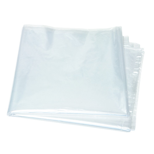 Müllsäcke 500l / 80µ / 800+500x1700mm / transparent / Premium (KTN=50 STÜCK) Produktbild Front View L