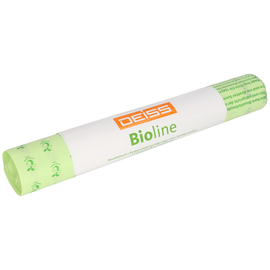 Bio-Müllsäcke Bioline 240l / 25µ / 650+550x1350mm / natur / kompostierbar (RLL=5 STÜCK) Produktbild