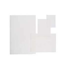 Pergamin gebleicht 1/64 Bogen 9x12,5cm 35g weiß Sahneabdeckpapier (PACK=4,5 KILOGRAMM) Produktbild