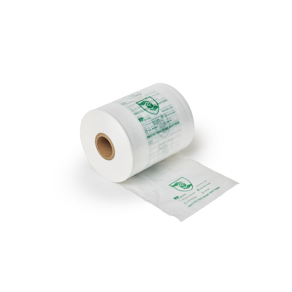 HDPE Luftkissenfolie MINI PAK`R Retail Renew 200x130mm / 23my HD 2.3 / 425lfm / 3m³ Produktbild Additional View 2 XL